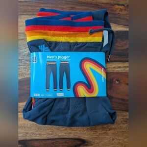 Adidas Men's Jogger - Navy Blue